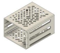 Hard Drive Cage Kit – Type B For Fractal Design Cases 3D Printer Model