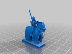 Middle Ages – Generic Heavy Cavalry 3D Printer Model