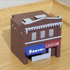 N-Scale Building #3 (set) 3D Printer Model