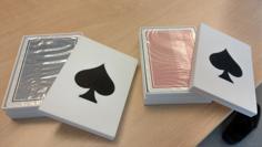 Playing Card Box 3D Printer Model