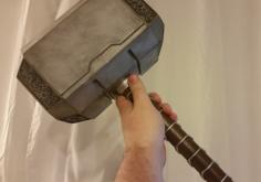 Life Size Thor’s Hammer (Mjolnir) 3D Printer Model