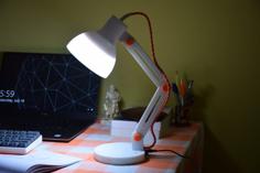 Simple Desk Lamp 3D Printer Model