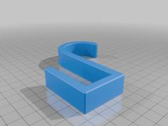 [SCAD] Yet Another Customizable Shower Hook 3D Printer Model