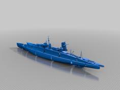 IJN Kongō – RC Scaled 3D Printer Model