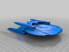 Star Trek – Federation Nimitz Class (USS Europa) 3D Printer Model