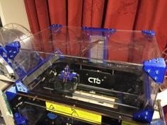 CTC Bizer Dual (and Others) Doors And Lid 3D Printer Model