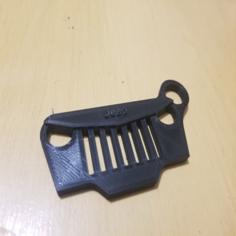 Jeep Angry Eyes Grill Keychain 3D Printer Model