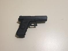 Glock Wall Mount 3D Printer Model