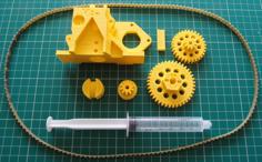 Universal Paste Extruder For 3D Printers 3D Printer Model