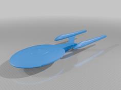 Sovereign Class-Star Trek 3D Printer Model