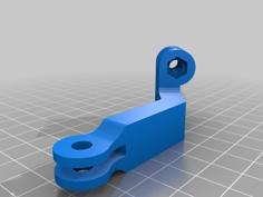 GoPro Chin Mount Arm 3D Printer Model