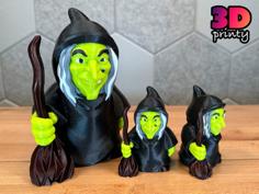 Mini Witch – Sculptember Model #7 3D Printer Model