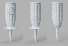 Cemetery Vase 3D Printer Model