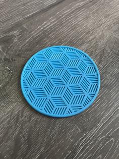 3D Square Drink Coaster 3D Printer Model