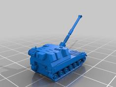 6mm 1:300 1:285 AHS Krab 3D Printer Model