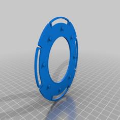 Mechanical Iris Shutter 3D Printer Model