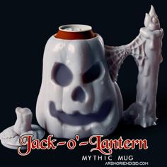 Jack-o’-Lantern – Mythic Mug 3D Printer Model