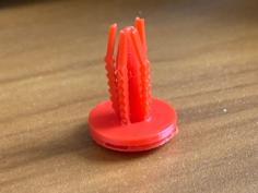 Push Pin For Cars (Designed For 3D Printing) 3D Printer Model