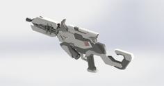 Overwatch Widowmaker Talon Skin Rifle 3D Printer Model