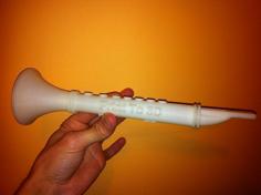 Recorder/English Flute 3D Printer Model