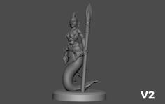 Merfolk 3D Printer Model