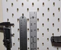 Ruler Hook For IKEA Skadis 3D Printer Model