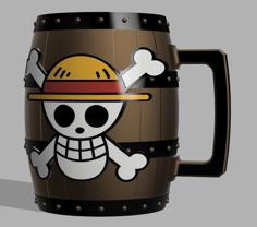 Mugiwara Mug 3D Printer Model