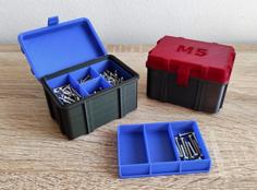 Small Stuff Organizer – Screws, Nuts, Fastener 1.4 3D Printer Model