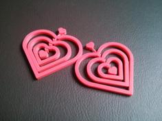 Heart Shaped Pendant 3D Printer Model