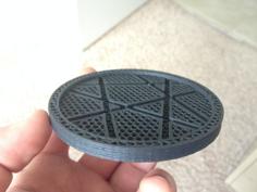 Drink Coaster Set With Caddy 3D Printer Model