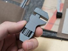 Mini Adjustable Wrench (using M5 Screw) 3D Printer Model