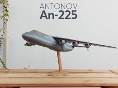 Antonov An-225 Mriya – 1:200 3D Printer Model