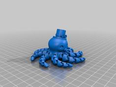 Octopus With Hat 3D Printer Model