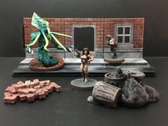 Urban Detritus (28mm/Heroic Scale) 3D Printer Model