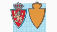 ZARAGOZA FC 3D Printer Model