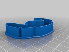 Stitch Cookie Cutter 3D Printer Model