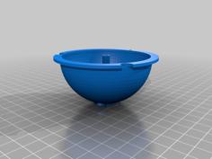 Parametric Big Button (now With Microswitch!) 3D Printer Model