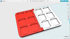 3DS GAME CARTRIDGE HOLDER 3D Printer Model