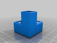 3 Ways Corner Joint – Square Dowel Rod 3D Printer Model