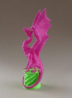 Aria The Dragon (for Dual Extrusion) 3D Printer Model