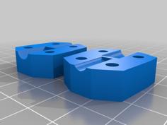 Parametric Shaft Coupling 3D Printer Model