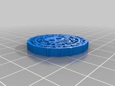 Pirate Coin 3D Printer Model