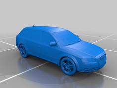 Audi A4 Avant 3D Printer Model