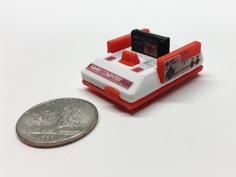 Mini Nintendo Famicom (with Famicom Disk System!) 3D Printer Model