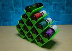 Essential Oil Rack 3D Printer Model