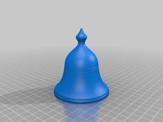 Bell Christmas Decoration 3D Printer Model