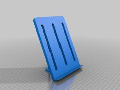 Kitchen Ipad/recipe Book Holder 3D Printer Model