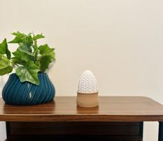 Easter Egg And Basket 3D Printer Model