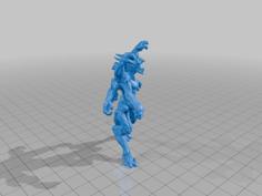 Grimdark Fallen Saint 3D Printer Model