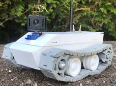 3D Printed Arduino FPV RC Tracked Car With Controller 3D Printer Model